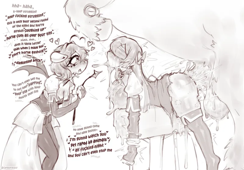 Thumbnail Azul is handling it like a champ! (@CereberaUwU) by Freezie-Days