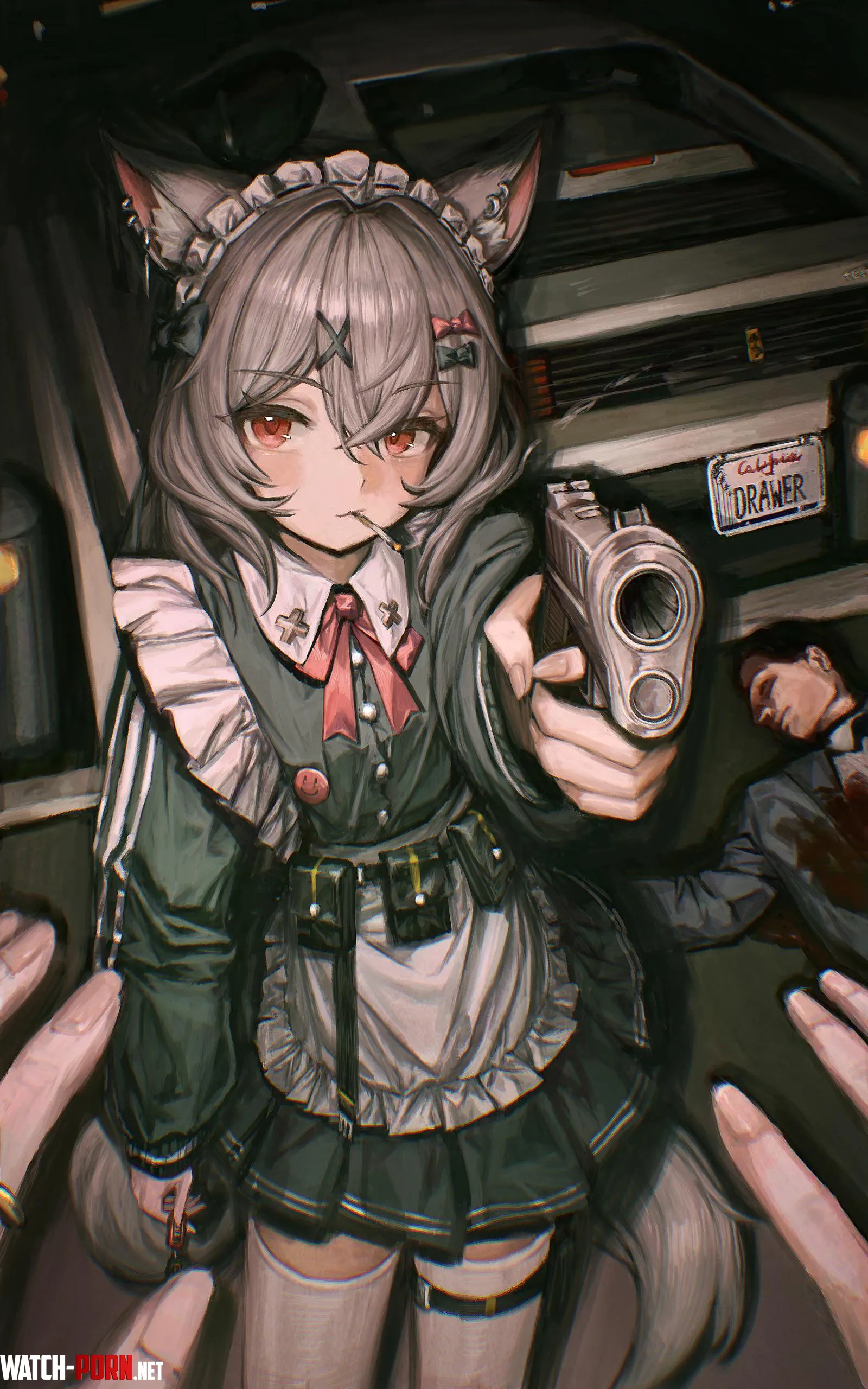 Cat maid assassin [Original] (Drawer不是画家) by MartyrOfDespair