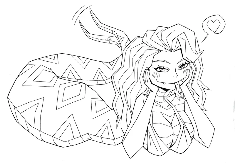 Thumbnail OluttzadA's Artistry: Waifu Content Featuring Sandersonia in funpiece