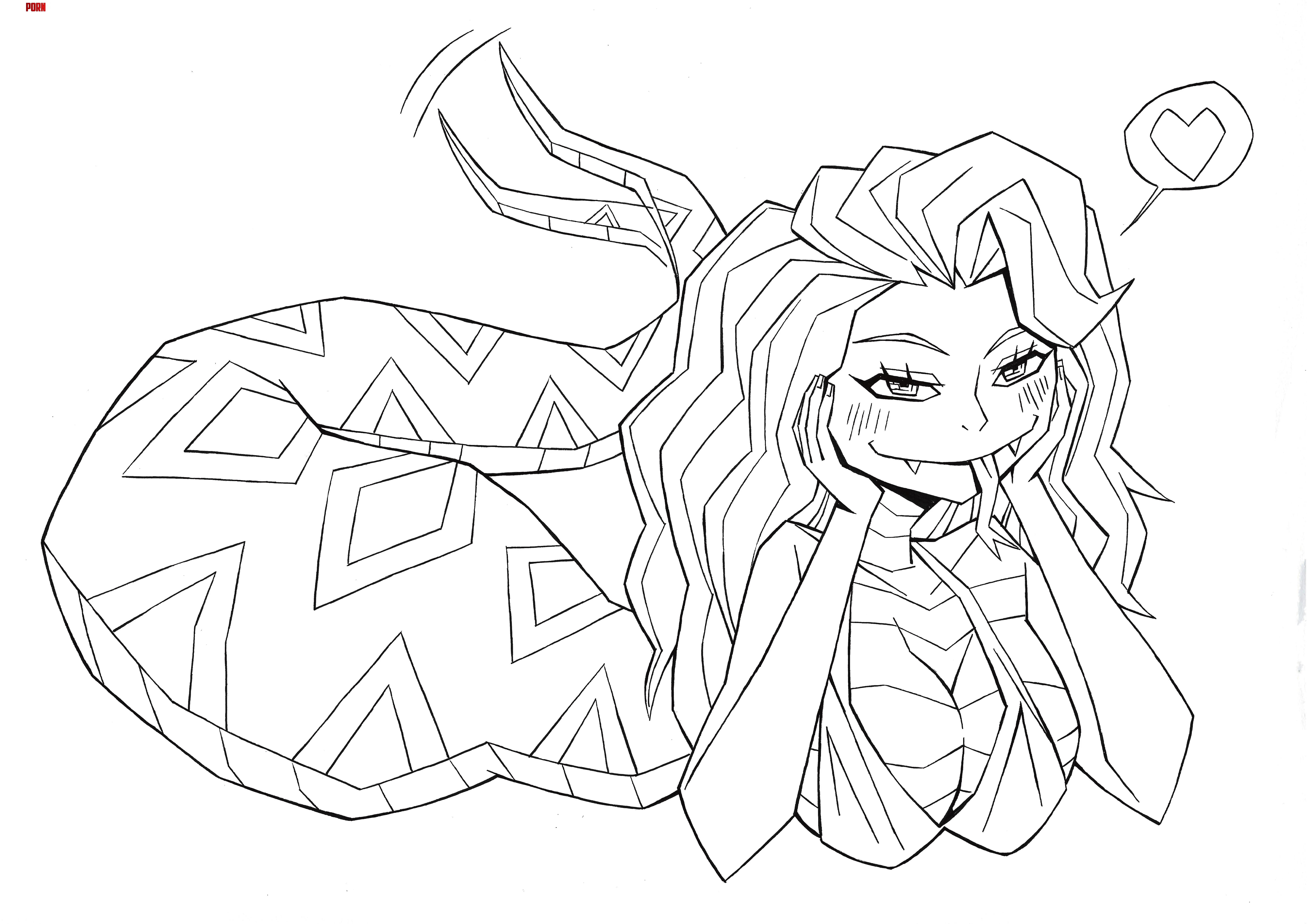 Waifu content! (Art by me) [Sandersonia] by OluttzadA