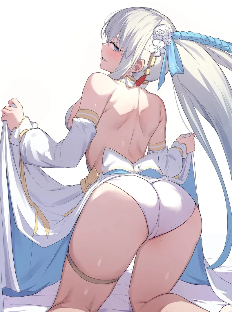 Thumbnail Morgan (Fate) by natu_zame | thighdeology