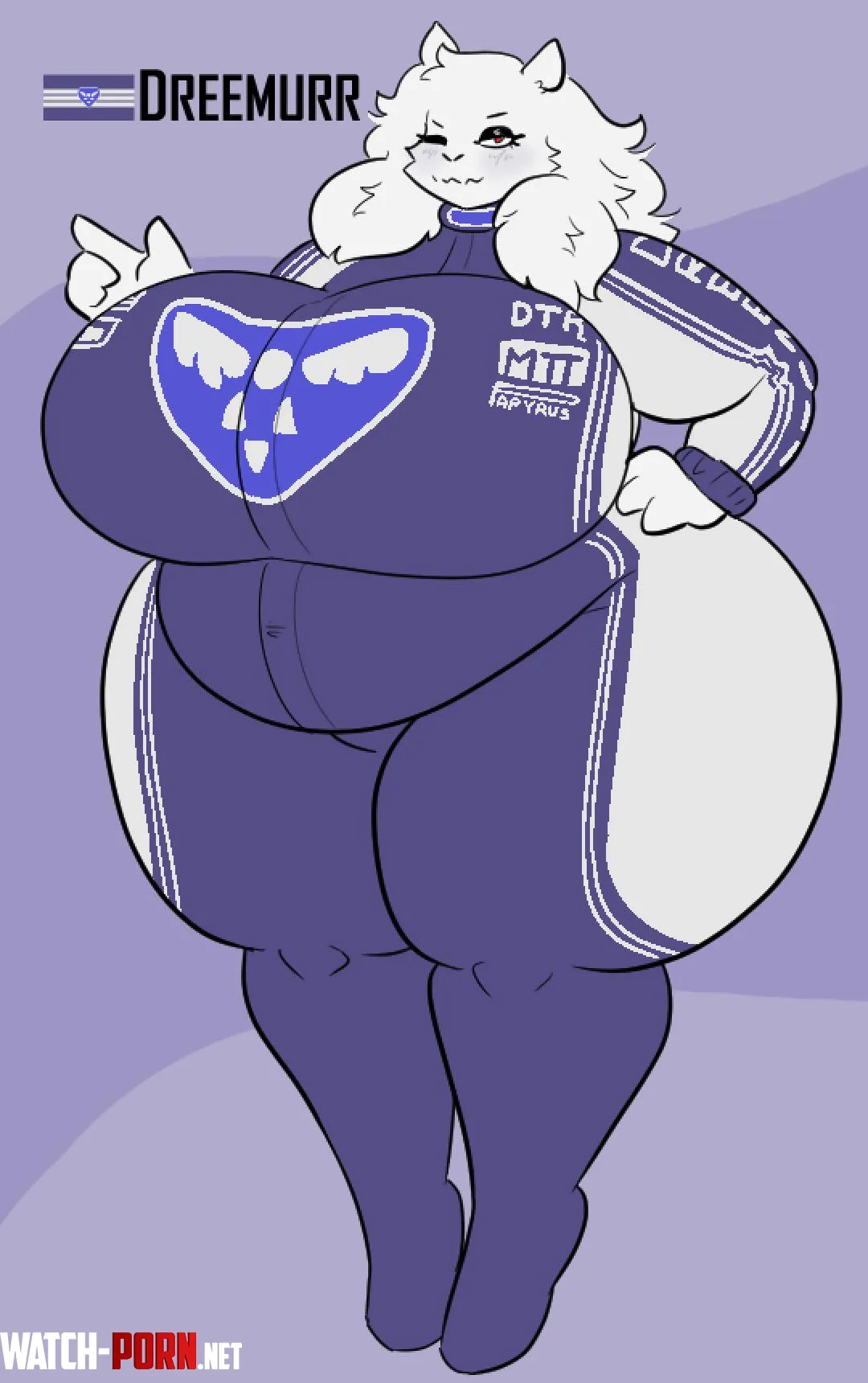 racing suit [Toriel] by Youyou9919
