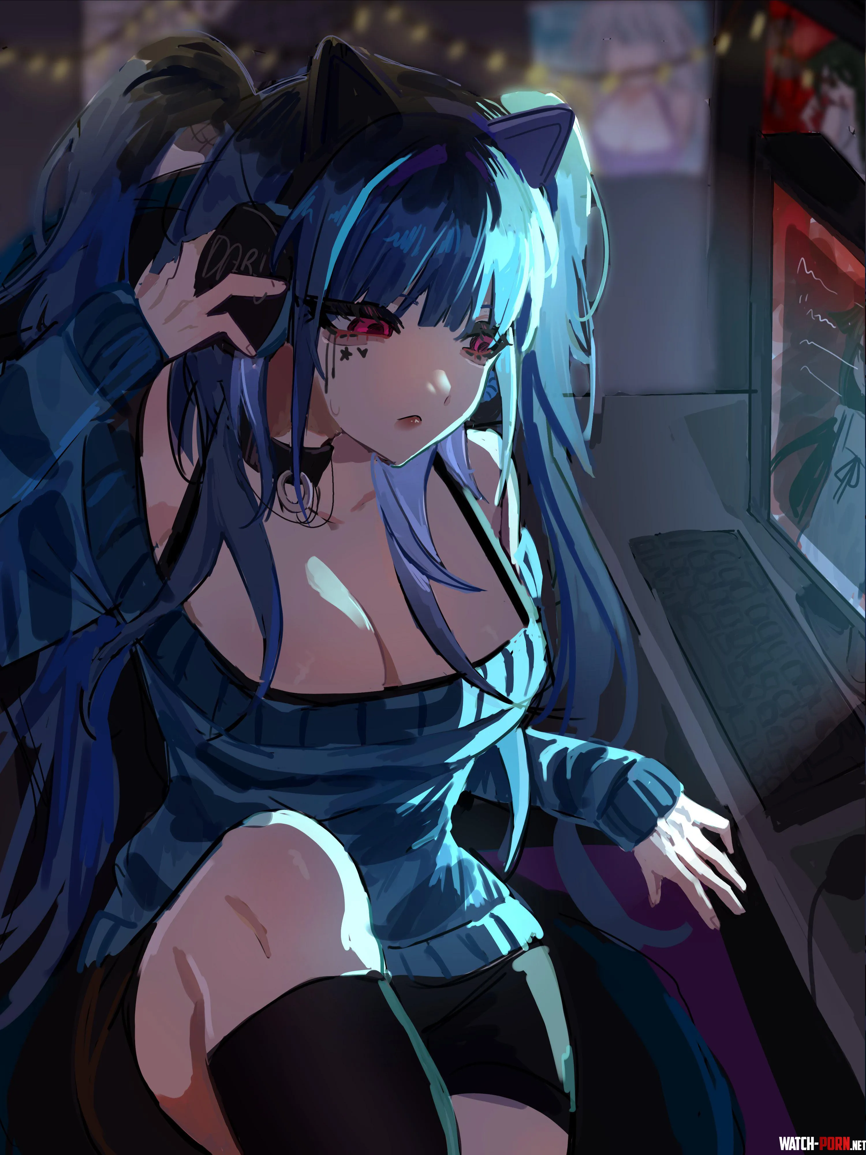 Darumi playing Sayo no Uta [The Hundred Line] (otomegmefoxy) by MartyrOfDespair