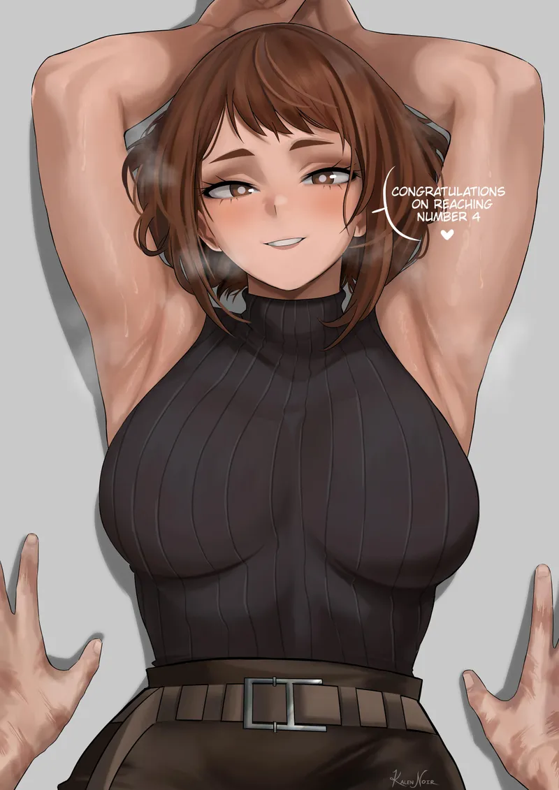 Thumbnail Full-Tumbleweed7356 Appreciates Ochaco Uraraka's Allure in animearmpits