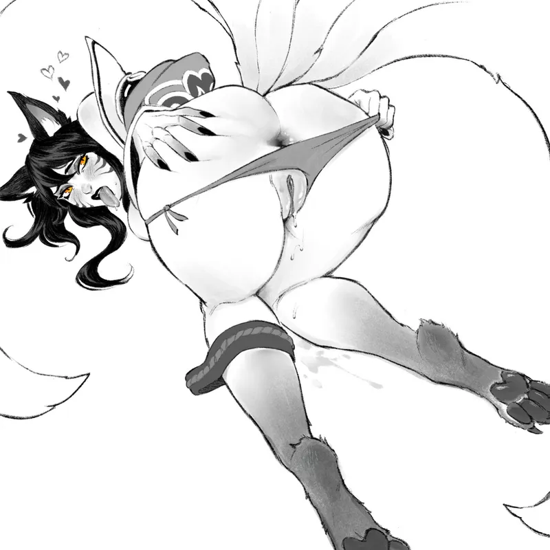 Thumbnail Ahri by Greeniris: Eepsiee's Artistic Impression