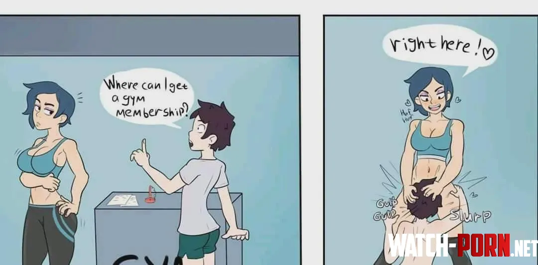 Getting a gym membership by Somanycookies1