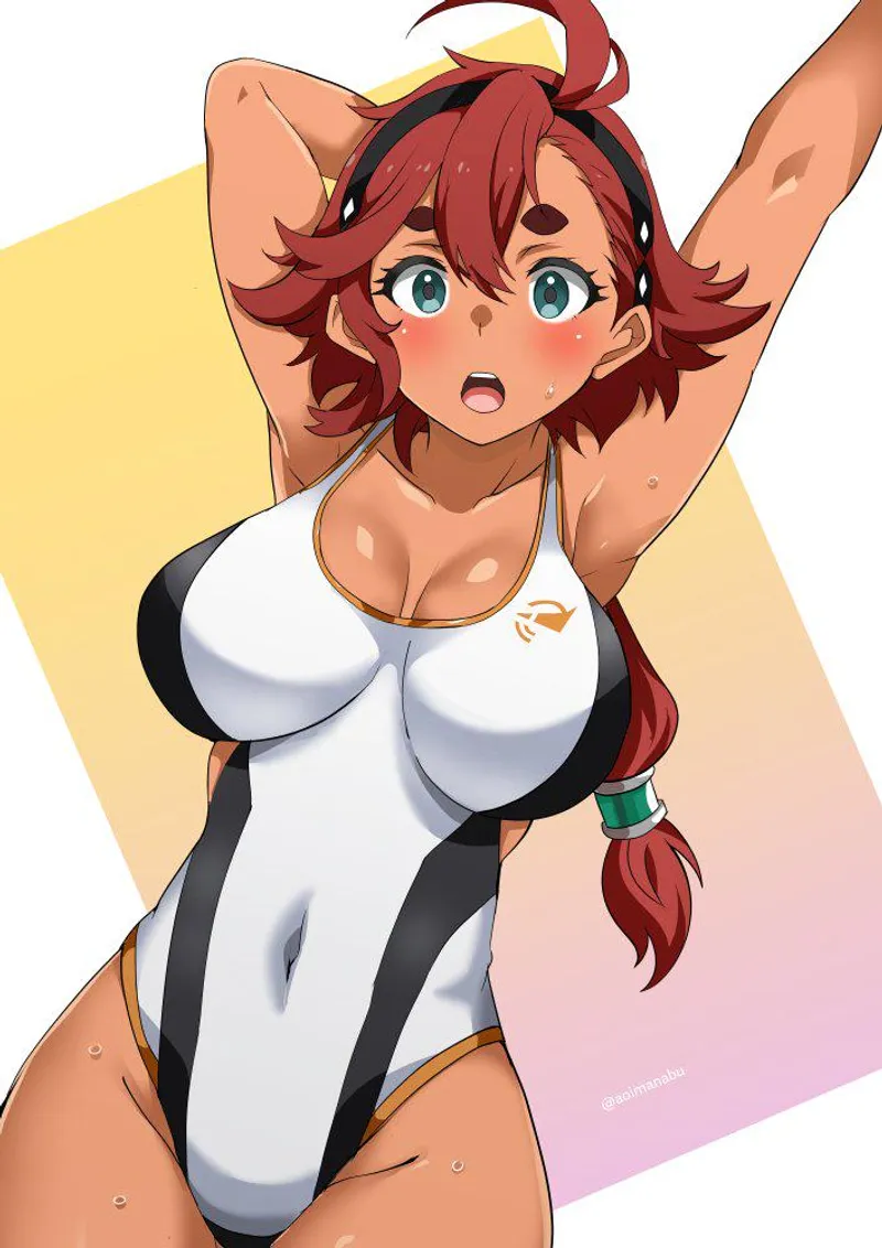 Thumbnail McKnight94 Explores Swimsuithentai World with Suletta Mercury