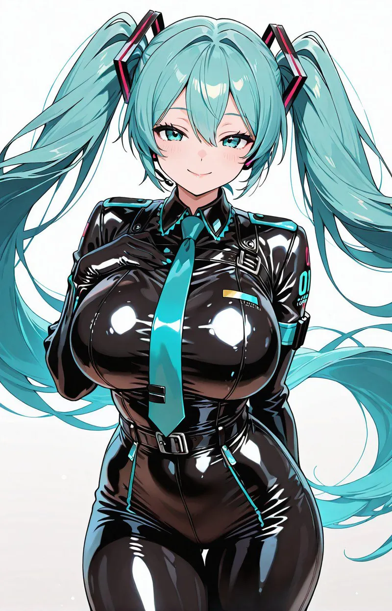 Thumbnail Immerse in Hatsune Miku [Vocaloid] Bodysuit | WoolsonDaSheep