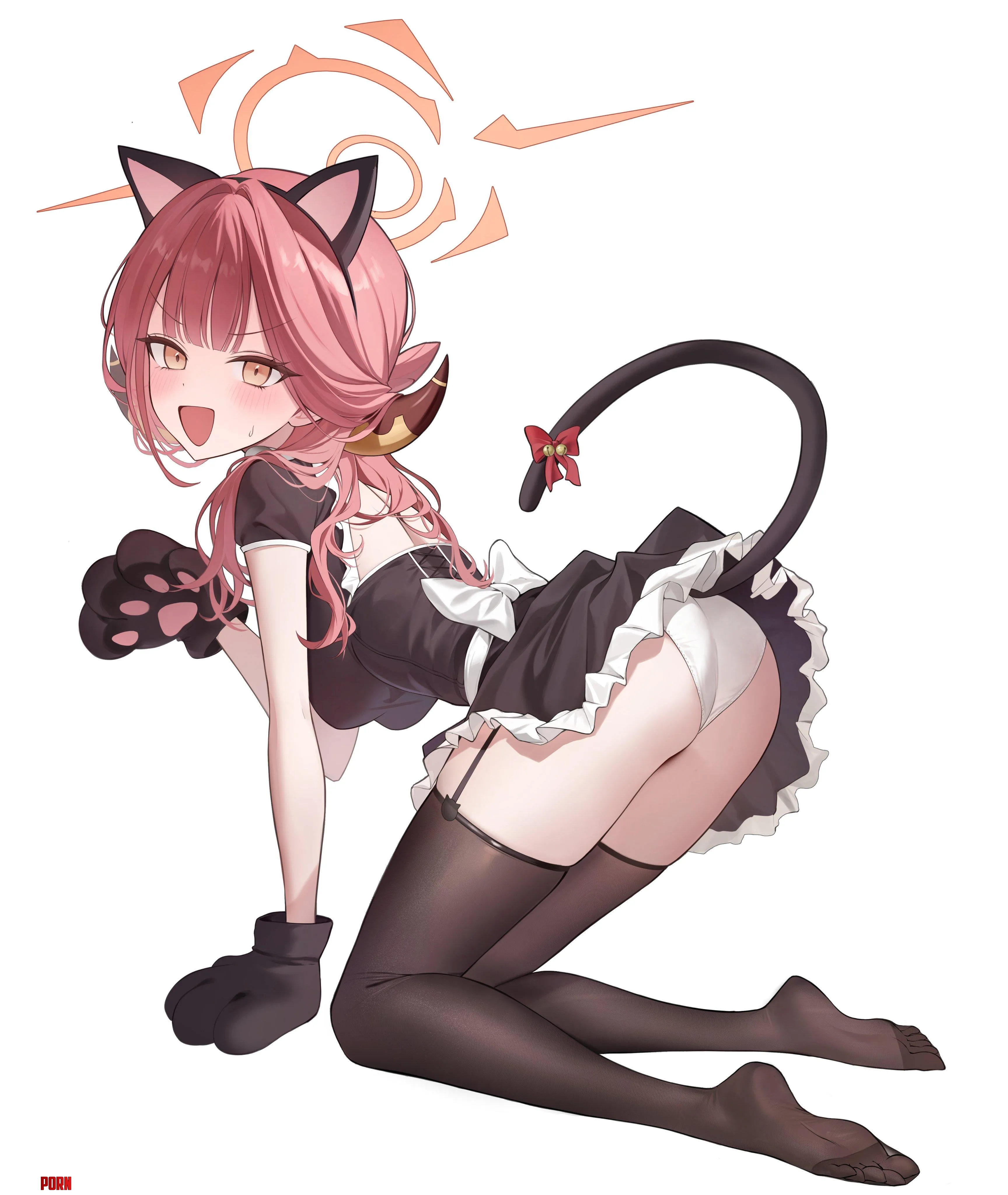 Catgirl Aru (Okkimon) [Blue Archive] by That-casual-guy