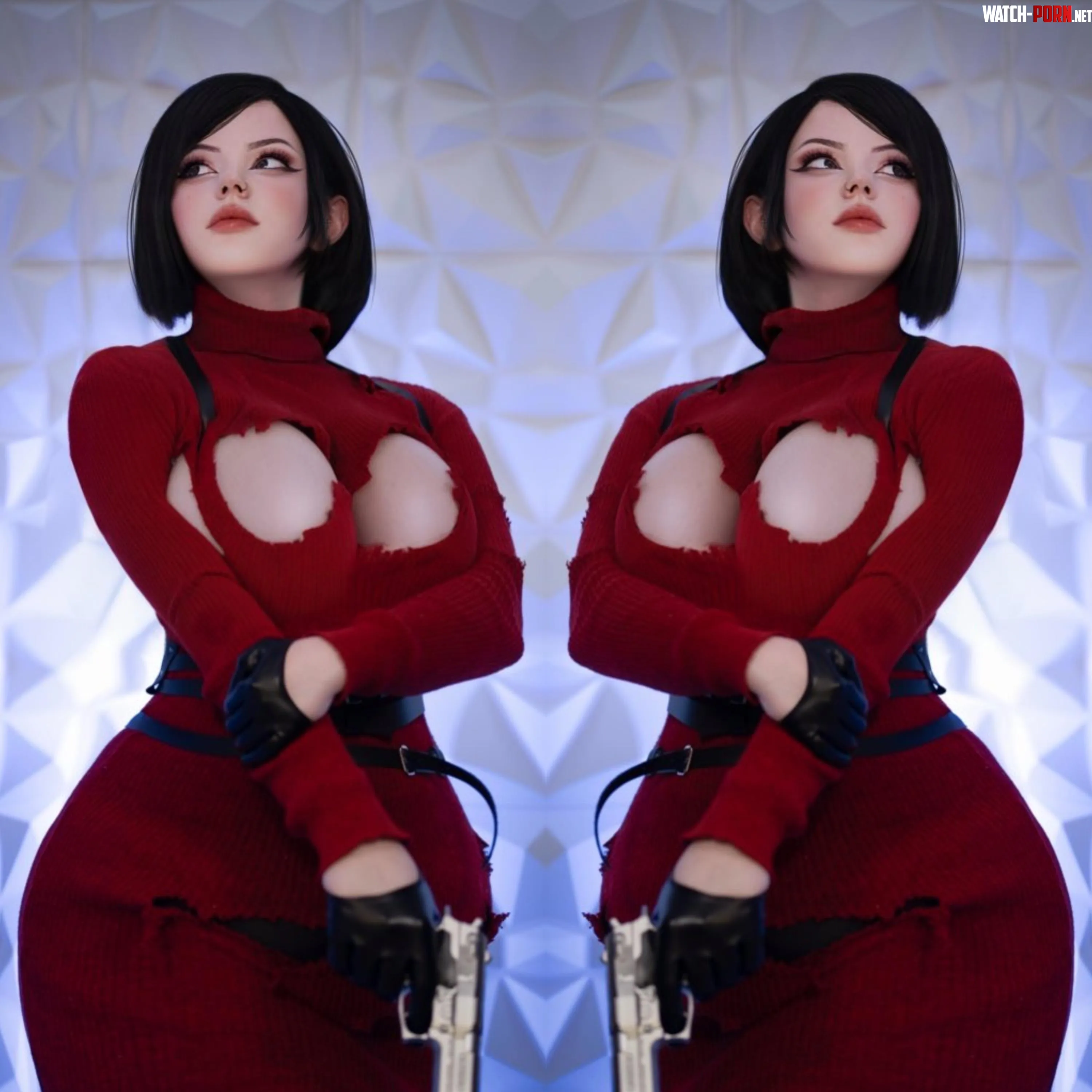 Sexy Ada Wong cosplay (Kuroitsne) by Kurokitsunexcos
