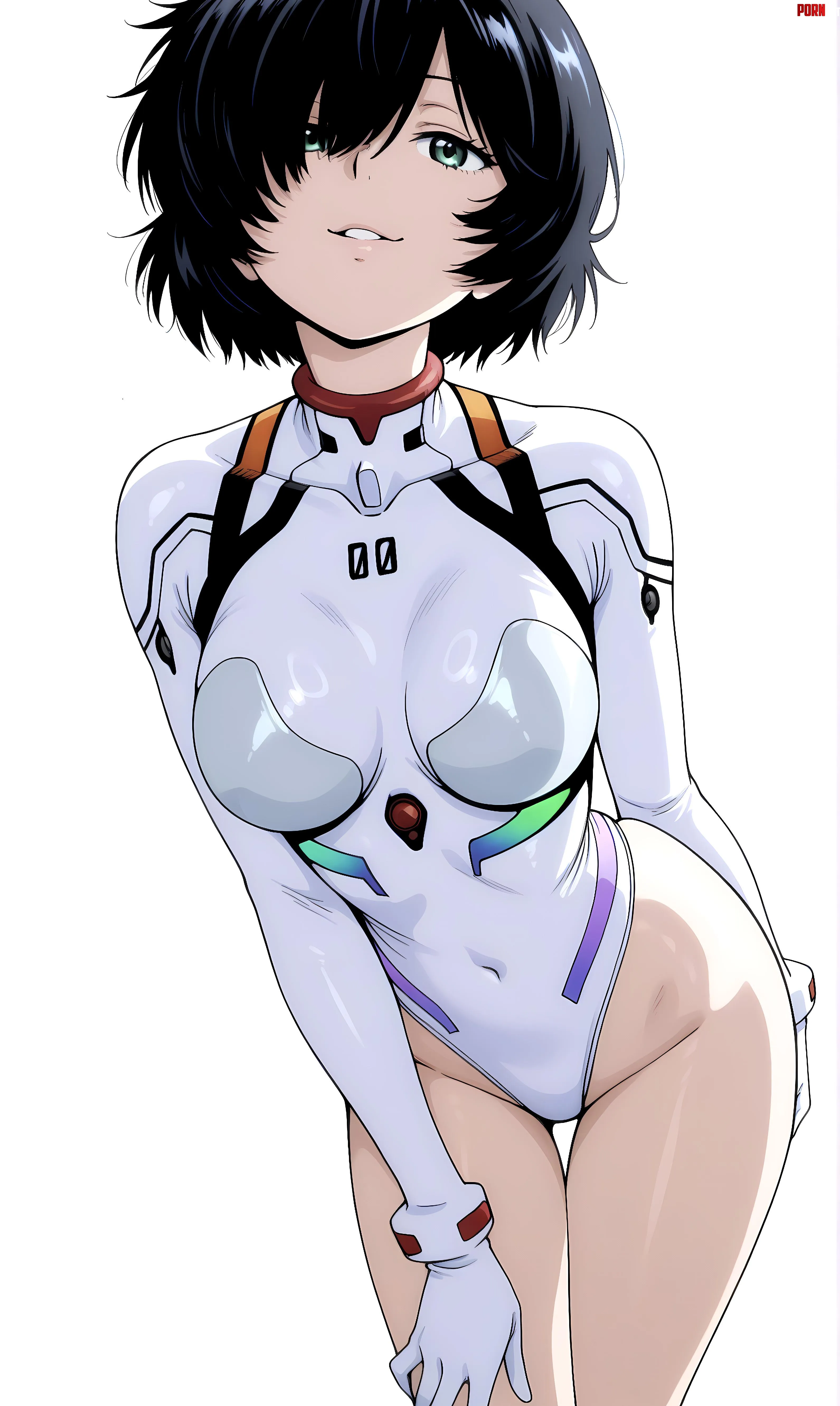 NGE plugs suit Urabe Mikoto [Mysterious Girlfriend X] by FerEn23