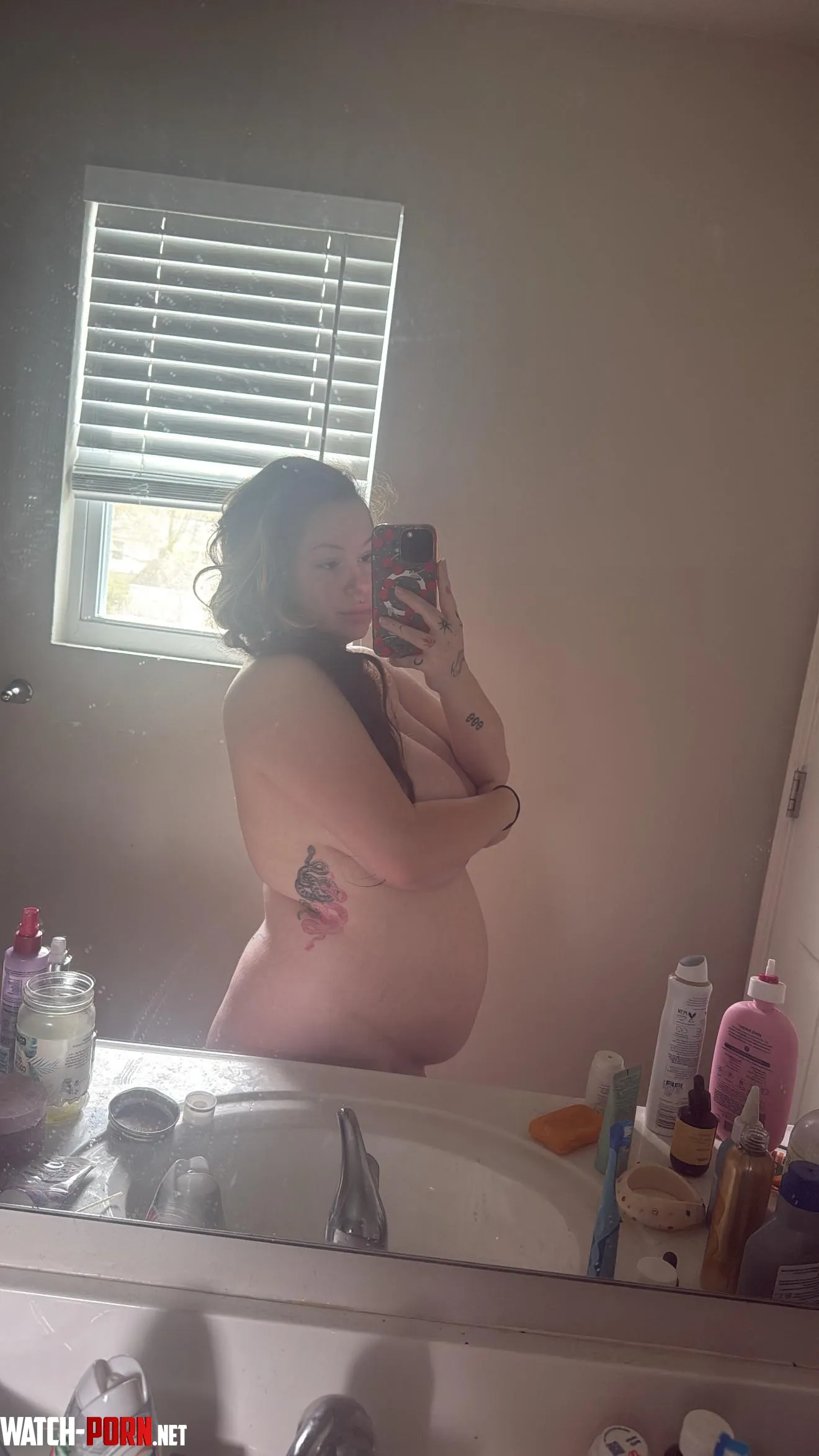 24 weeks preggo today by Ghosty_Graves