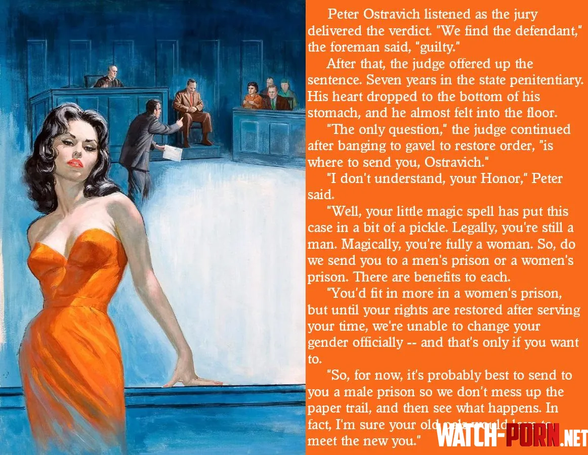 New Caption! Guilty, But the Question Remains, What Prison? by Lost-Day-5036