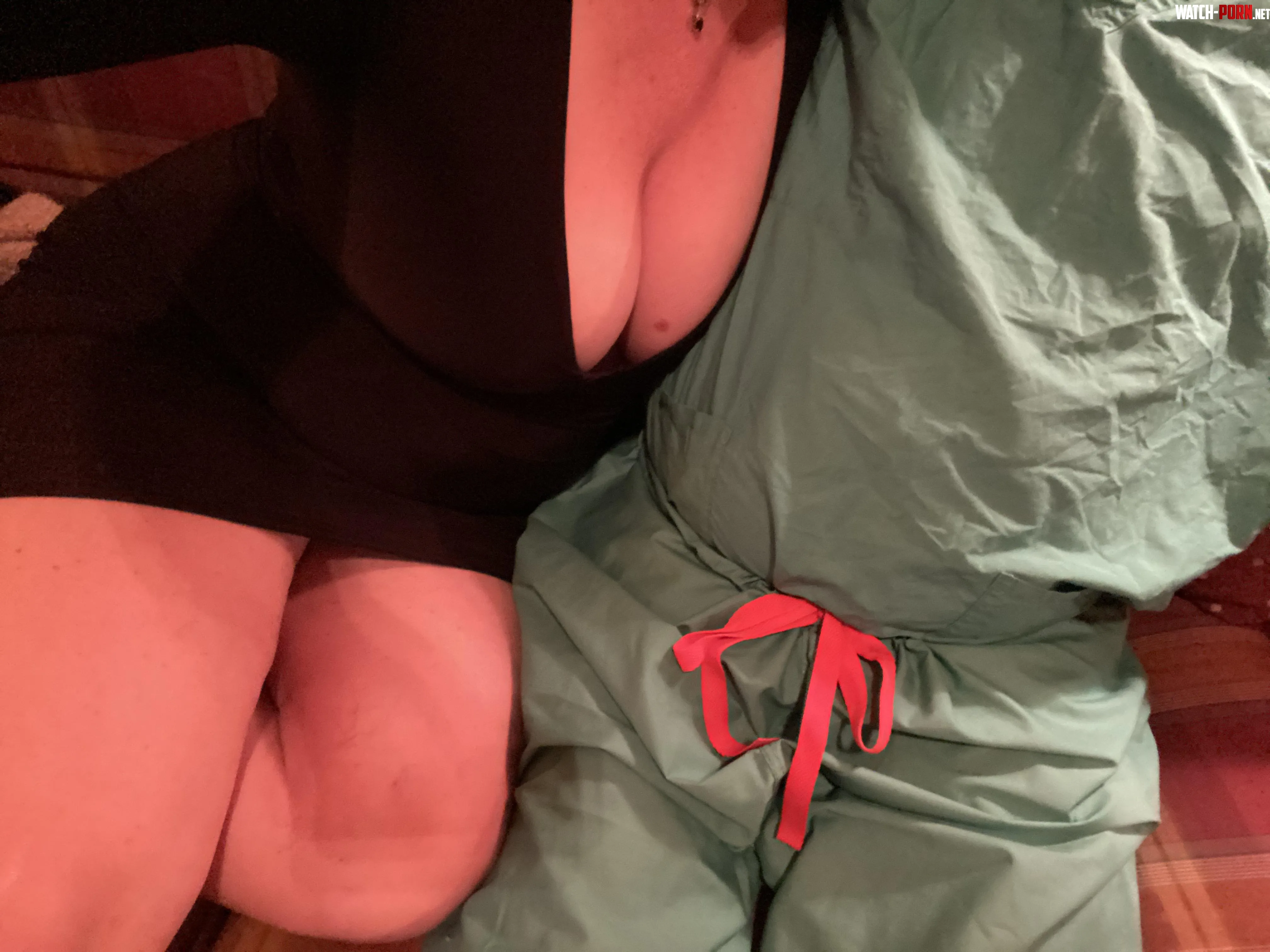 Little black dress almost reveals too much.  Almost. by Frisky_Vanilla