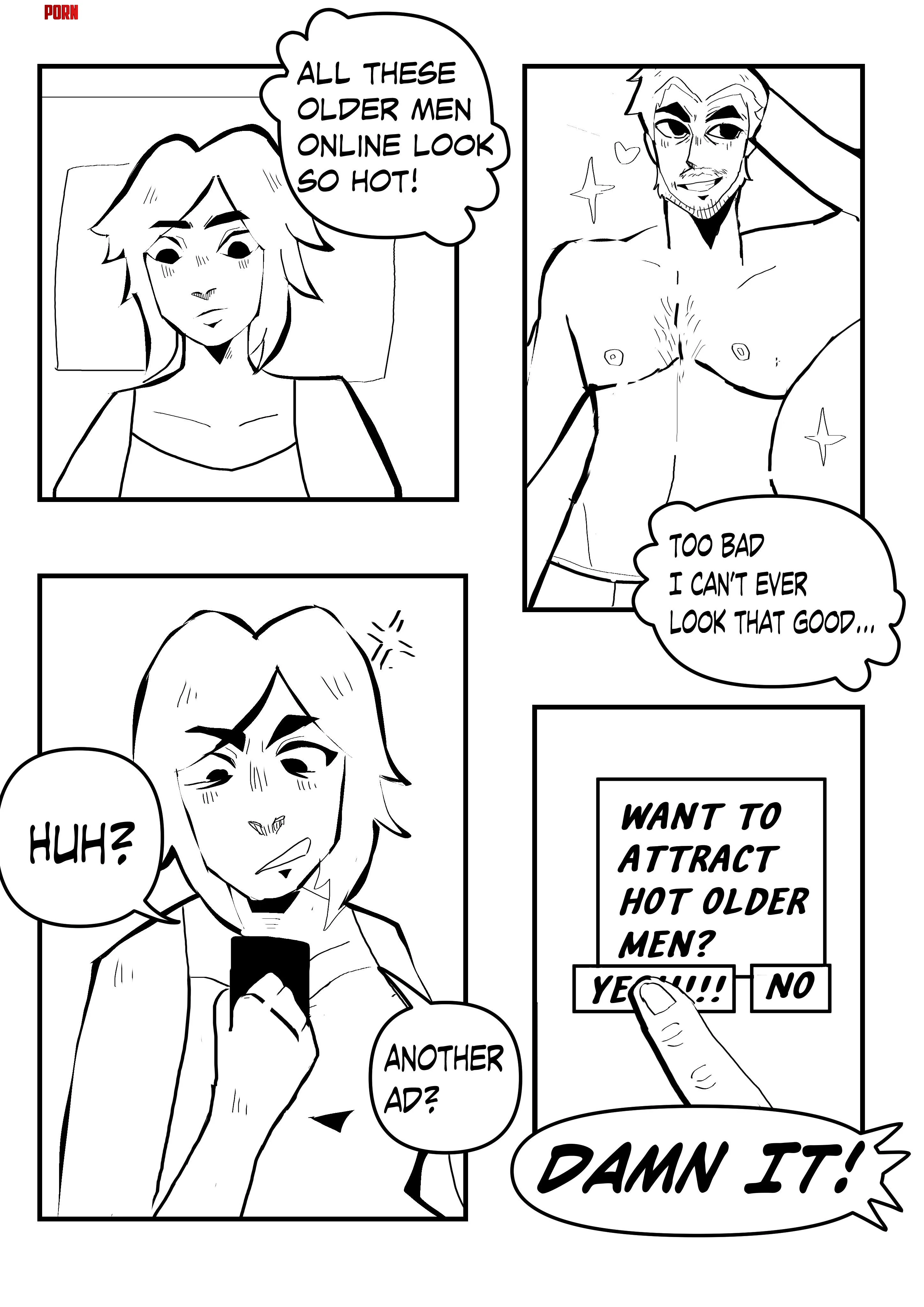 If I was the man, then I’d be the man (page one) By Me [Masculinization] by cuteredhaired