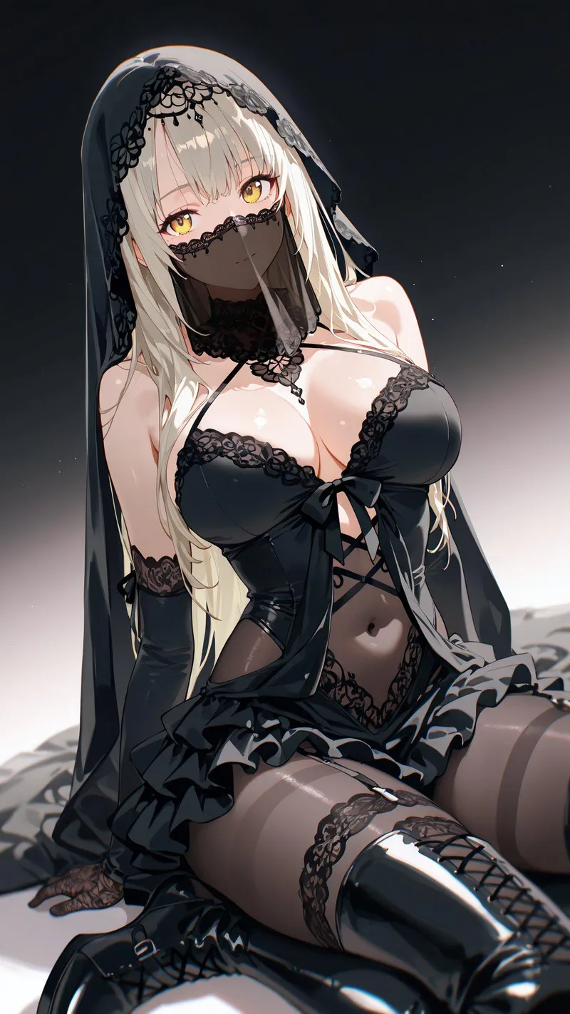 Thumbnail Dark Veiled Sister: Exploring the Anime Bodysuits Realm | WoolsonDaSheep