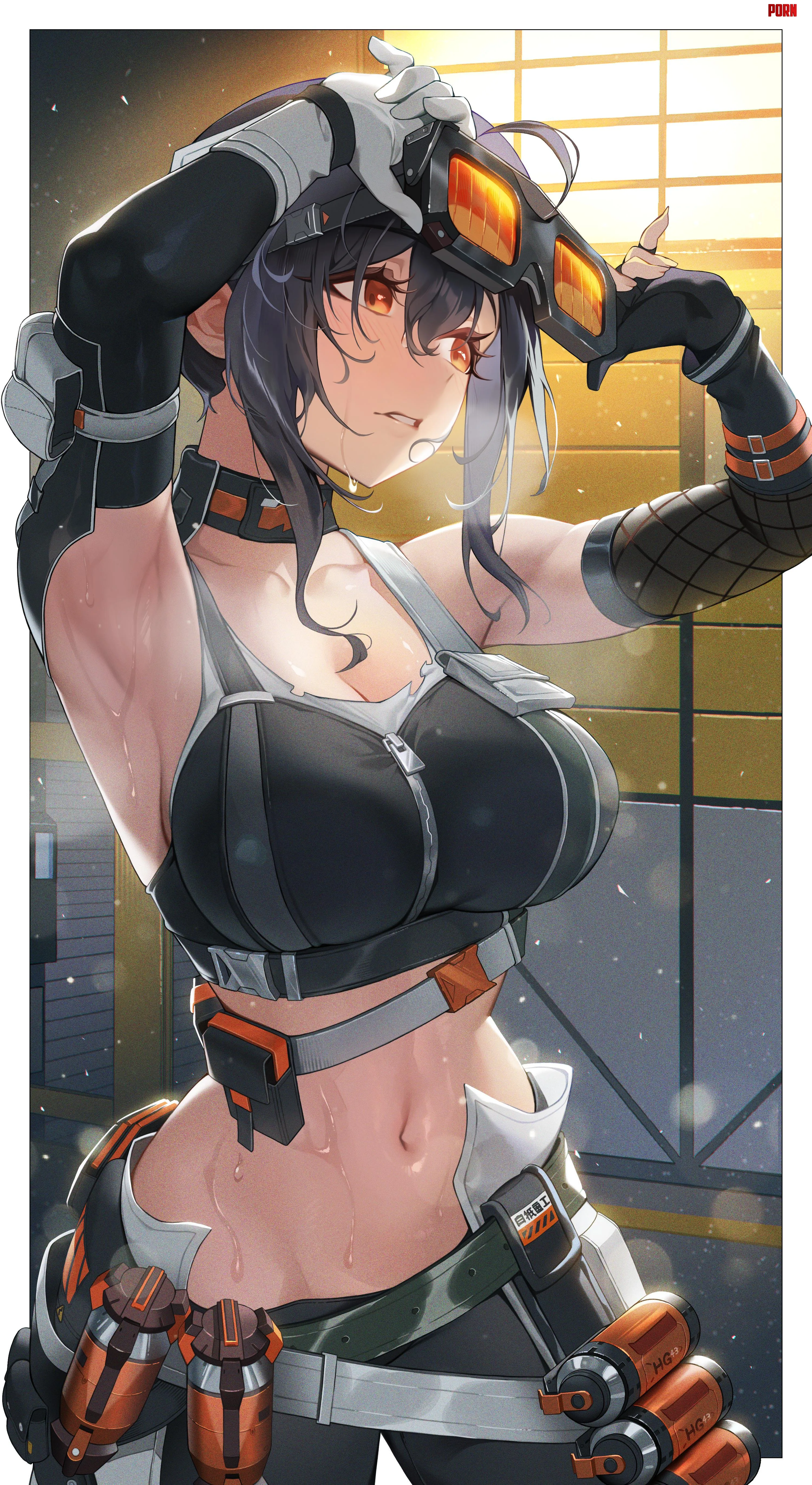 Sweaty Grace Howard (ninebell) [Zenless Zone Zero] by Adventurous_Row3305