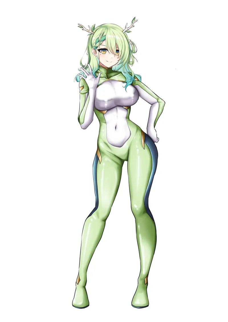 Thumbnail Hololive's Charming Ceres Fauna in Anime Bodysuit