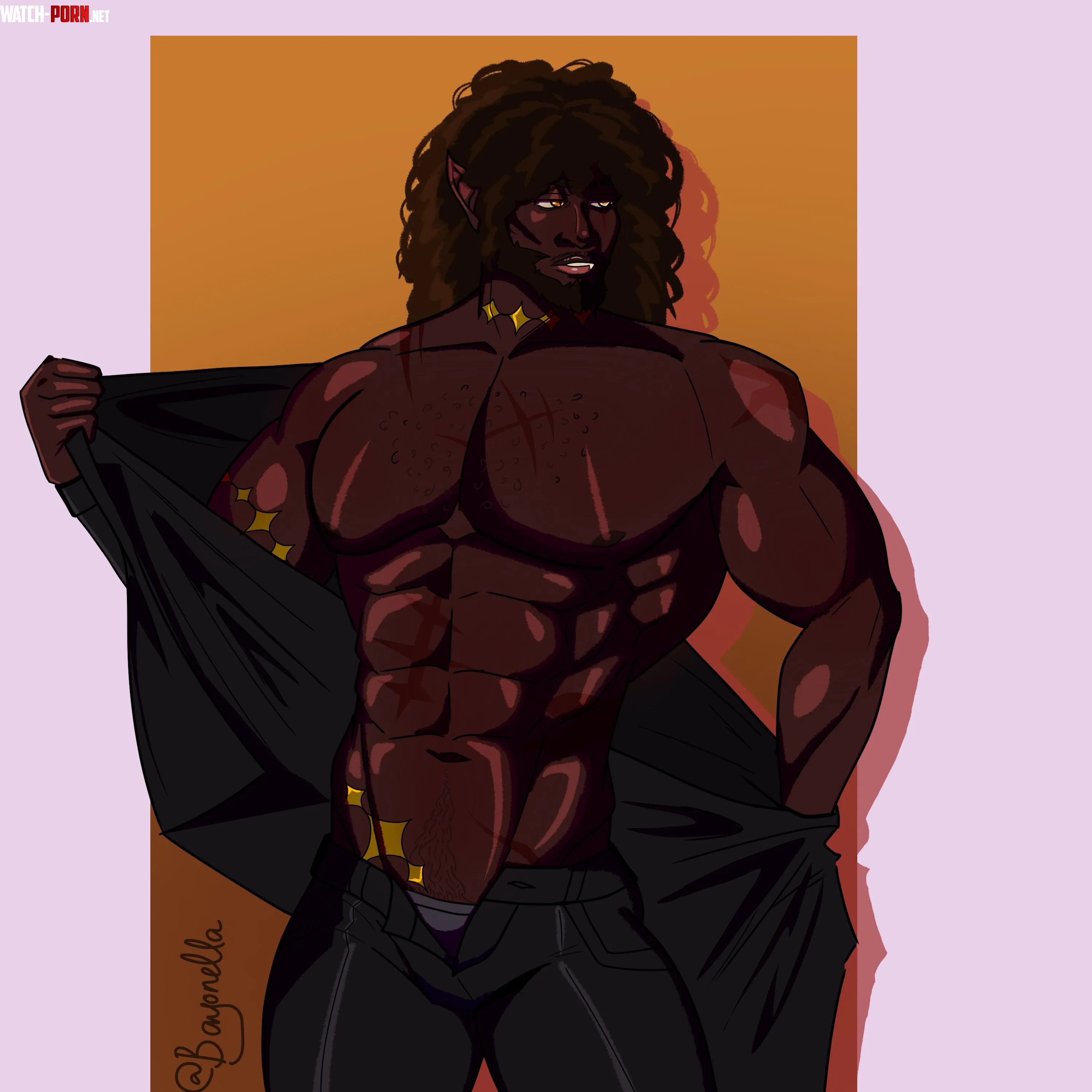 Knock before you enter(By me) by Express-Profile5091