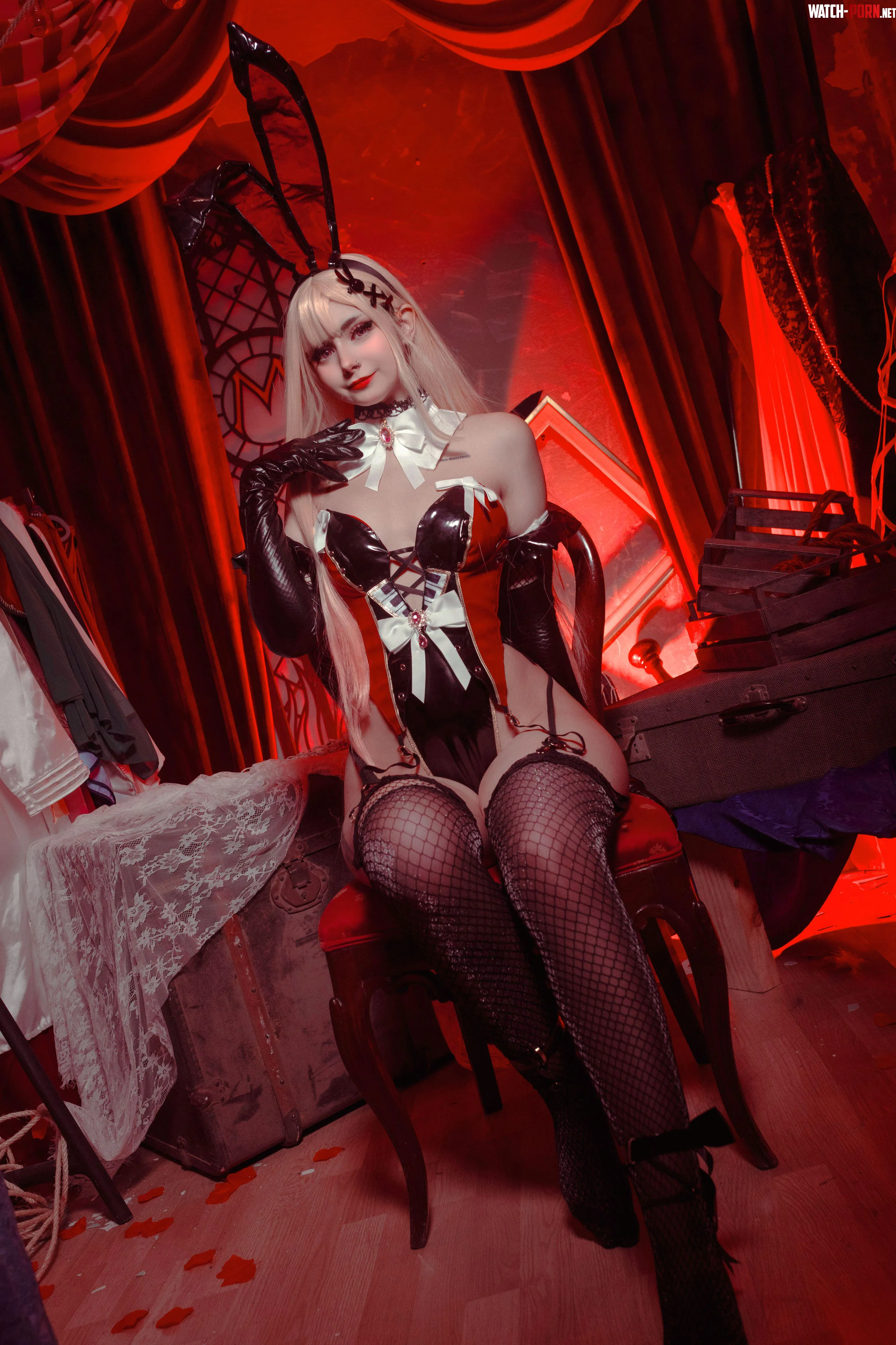 So you like cute bunny Marin made by me :D by monokiichangf