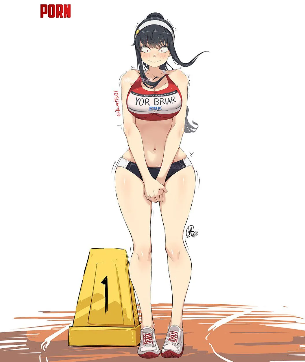 Yor ready for the race (JK_arts07) [Spy x Family] by Silent_Steak_9540