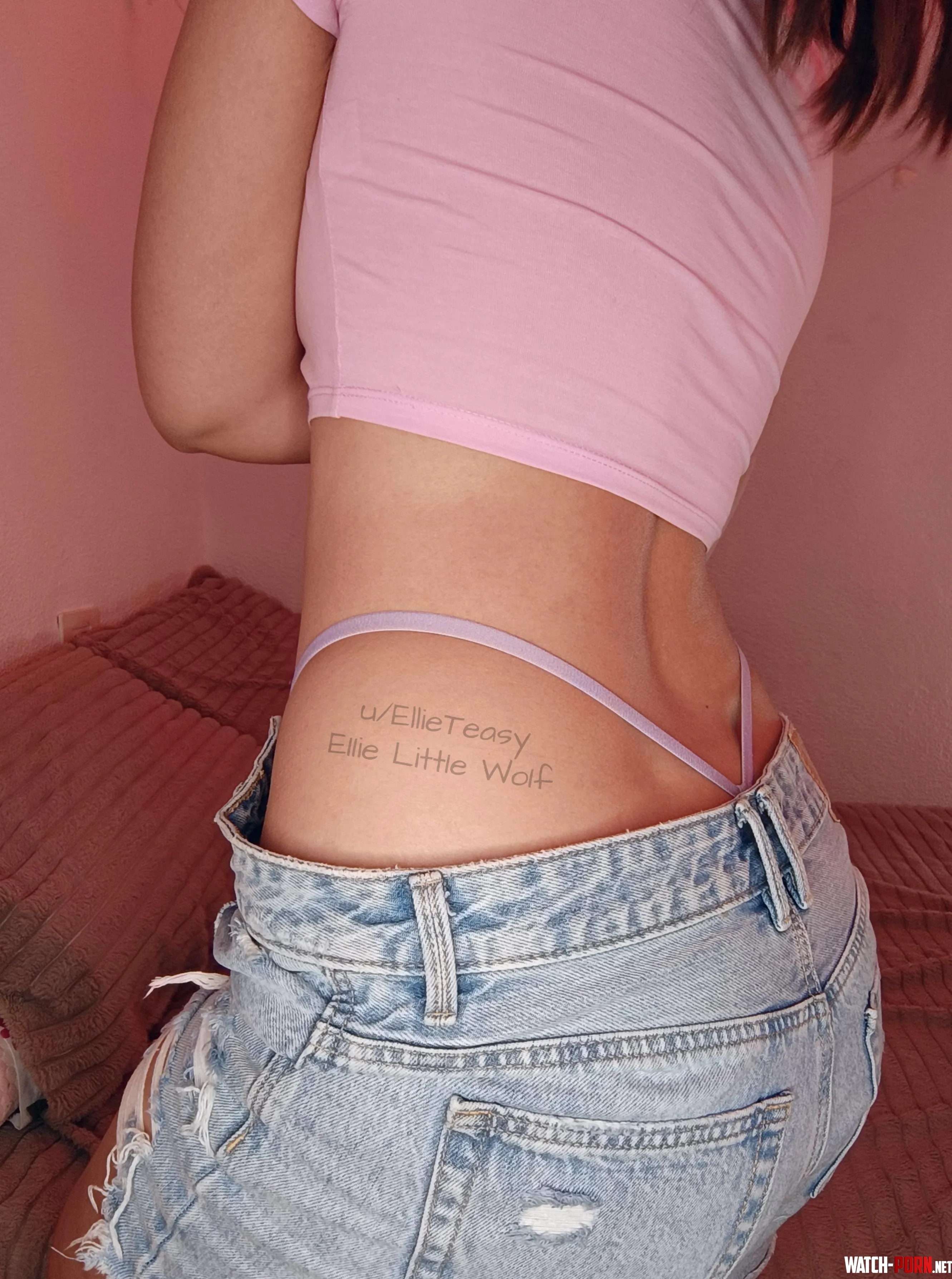 Should I slide these down slowly for you? [f] by EllieTeasy