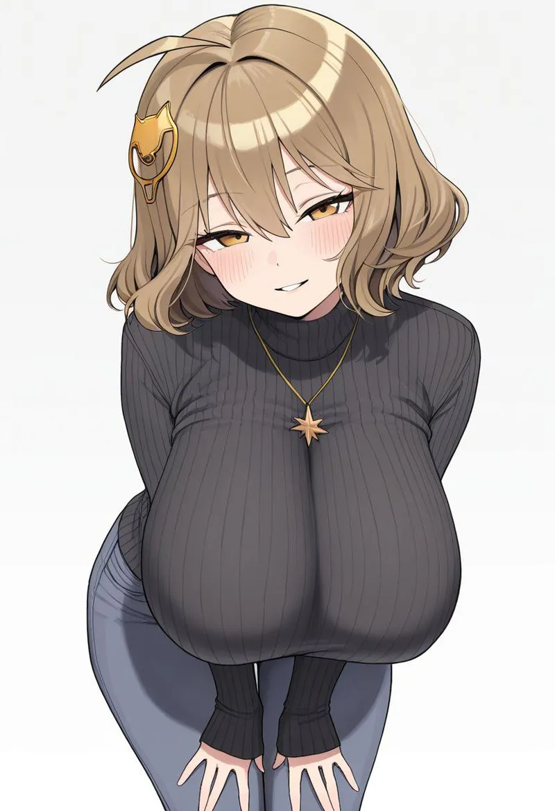 Thumbnail Enjoy Sweater Anis [Nikke] by WoolsonDaSheep in OppaiLove Category