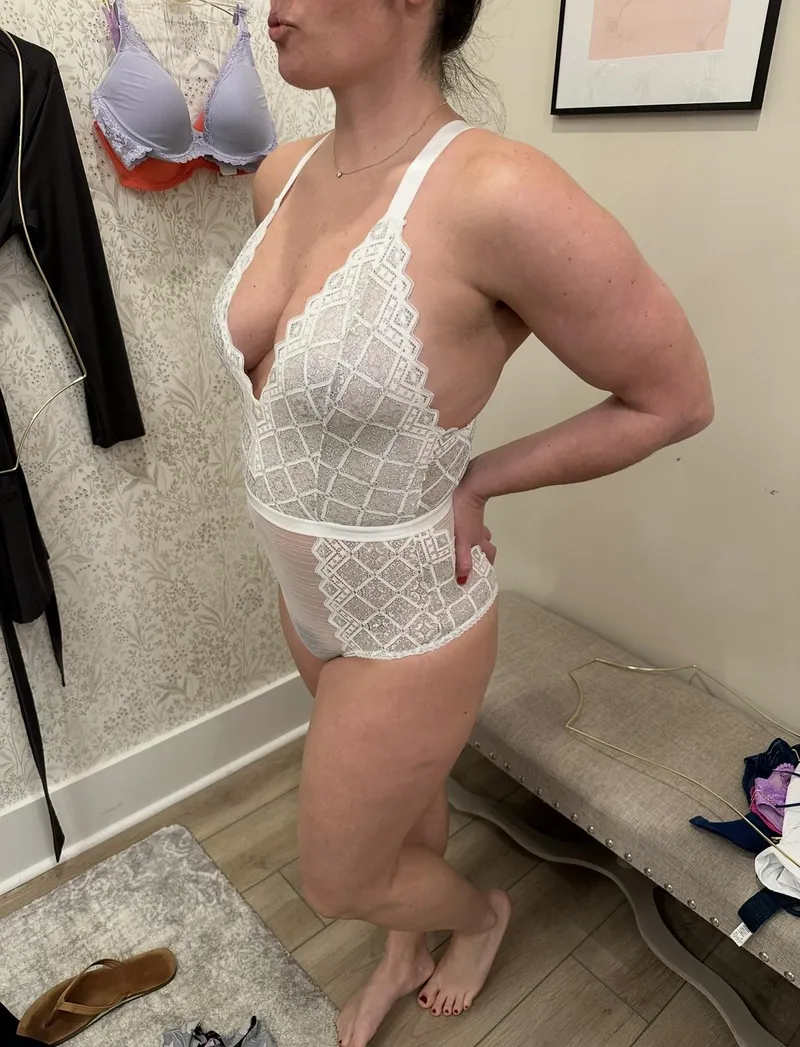 Thumbnail Bridal Elegance in White by Author cheekydoc1 | Bodysuit