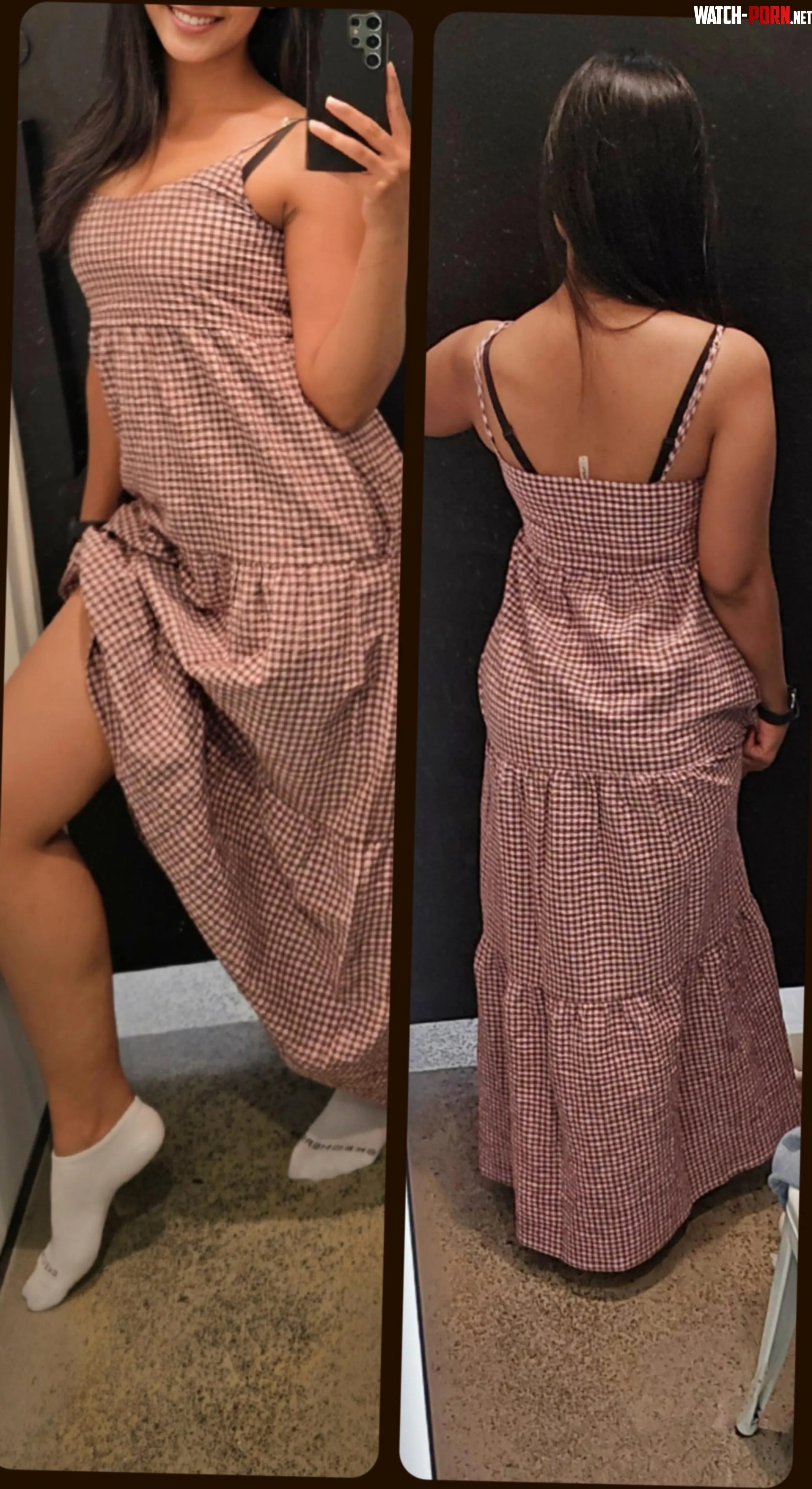 dress lifted for easy access (f) by TheEngineerLady