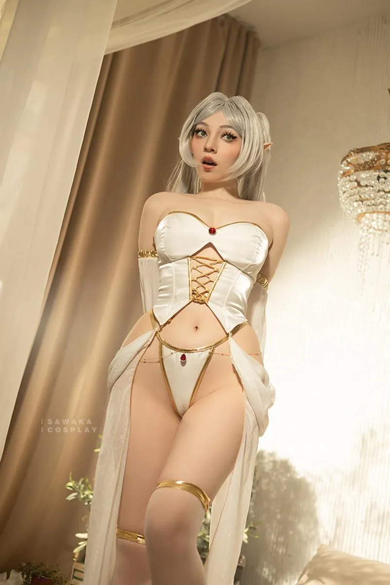 Thumbnail Frieren's Journey: Sawakate's Stunning Cosplay Creation