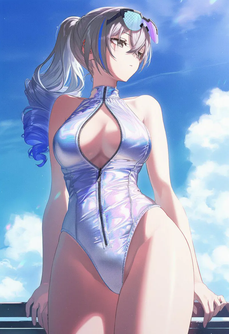 Thumbnail Silver Wolf from Honkai Star Rail: Intriguing Anime Bodysuit Style
