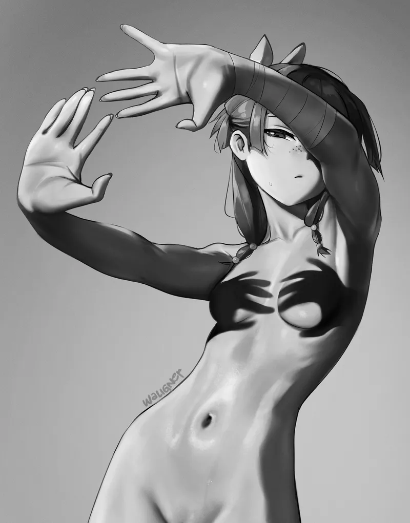 Thumbnail Trending Ecchi: Maomao Shadow Hands by Attacking_Diarrhea