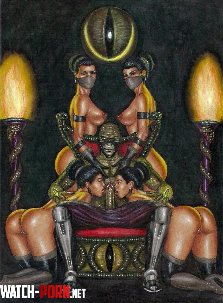 Reptile wins! (EdiTheMad) [Mortal Kombat] by EnigmusPrime