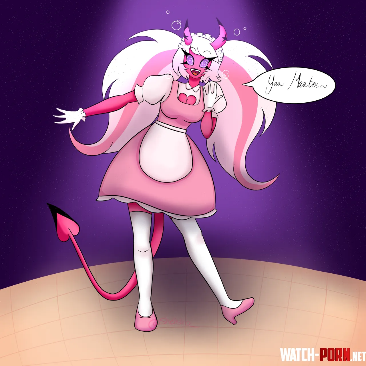 Maid Verosika is here for you~ mind contrôle >> Deviantart Shellstro by DarkXMoza