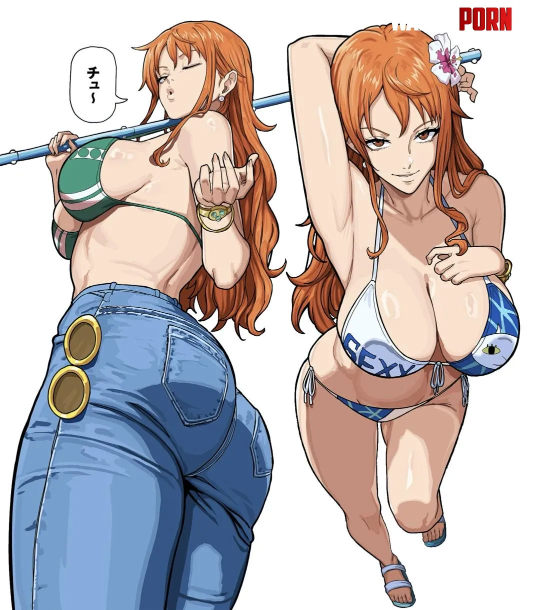 Nami [One Piece] (mikeypieart) by Far_Engineering752