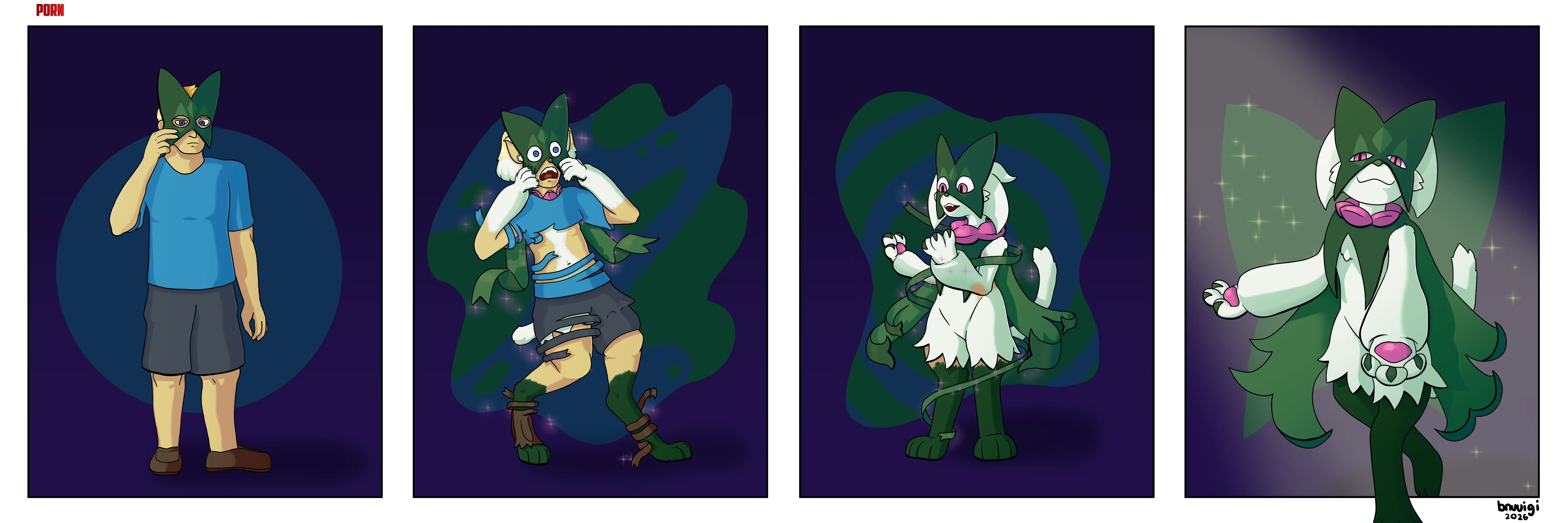 Dressed for Dancing (M Human -> Meowscarada) by bnuuigi by bnuuigi