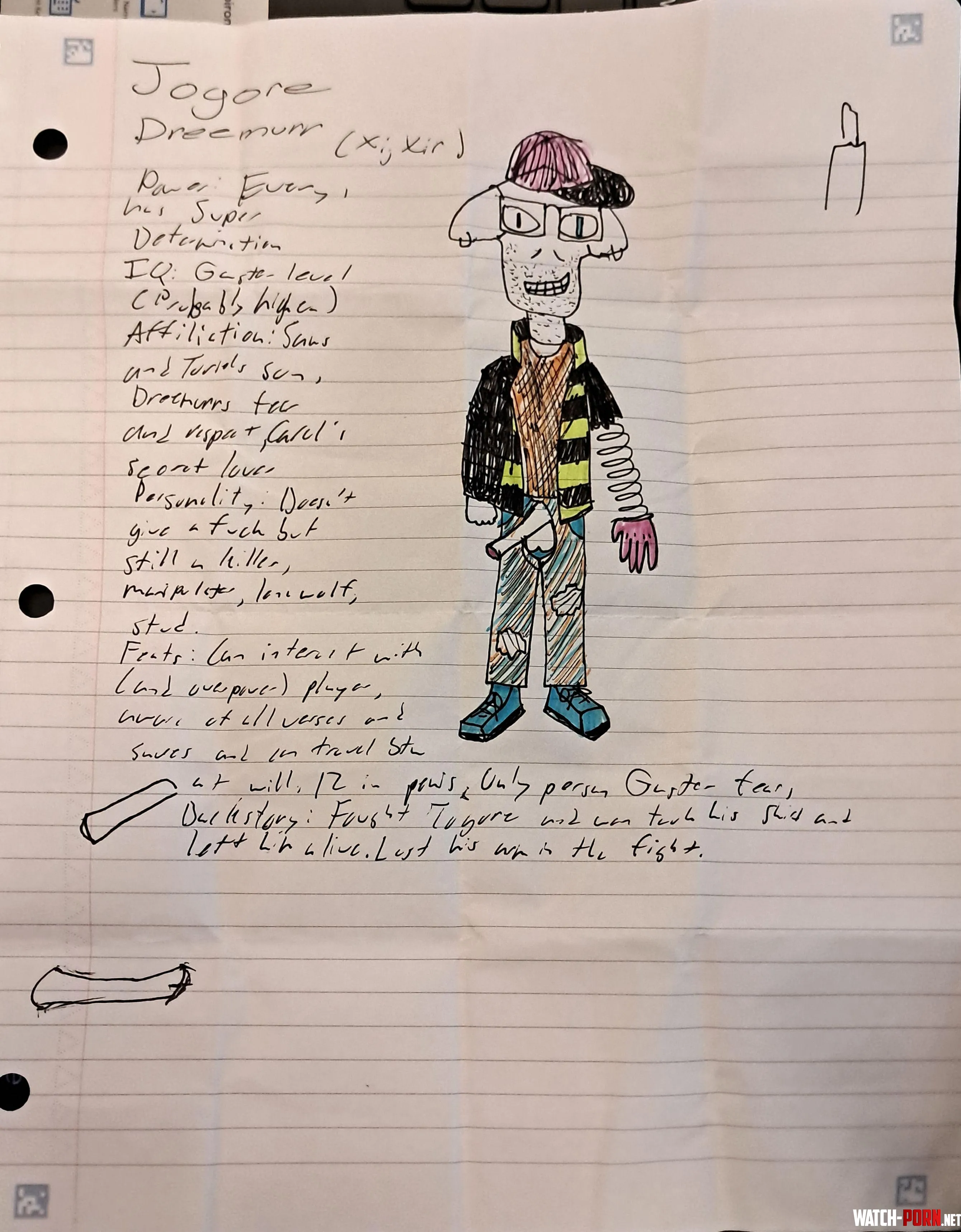 My OC Jogore [Undertale] by Sufficient-Ruin6624