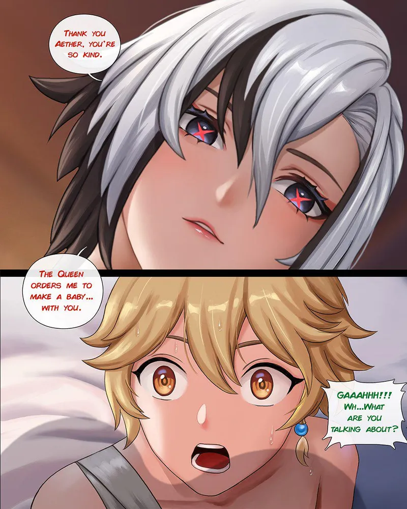 Thumbnail Dive into 'Gonna Make a Baby with Her' by Somanycookies1 in Hentaifemdom