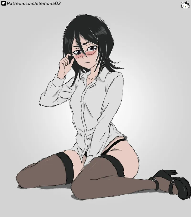 Thumbnail Rukia's Captivating Charm - An Ecchi Bleach Temptation