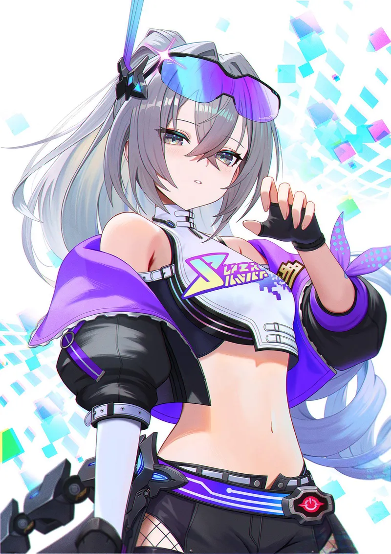 Thumbnail Silver Wolf Character from Honkai Star Rail by WoolsonDaSheep