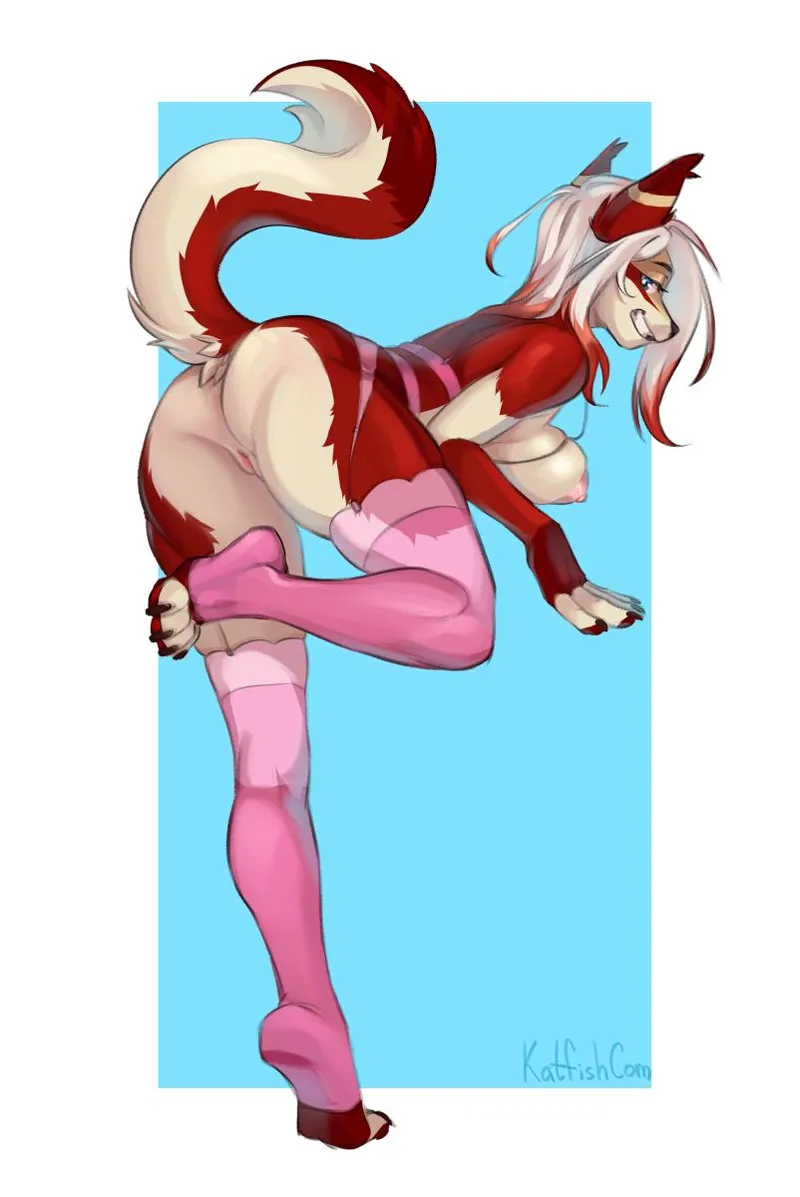 Thumbnail You Like My Ass? Come and Get Your Reward ❤️ [F] Yiff Temptation by KatfishCom