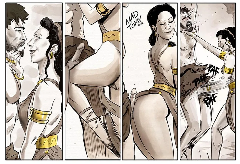 Thumbnail MadTomyArt Presents 'The Roman Princess and the Gladiator' - An Intriguing Hentaifemdom Story