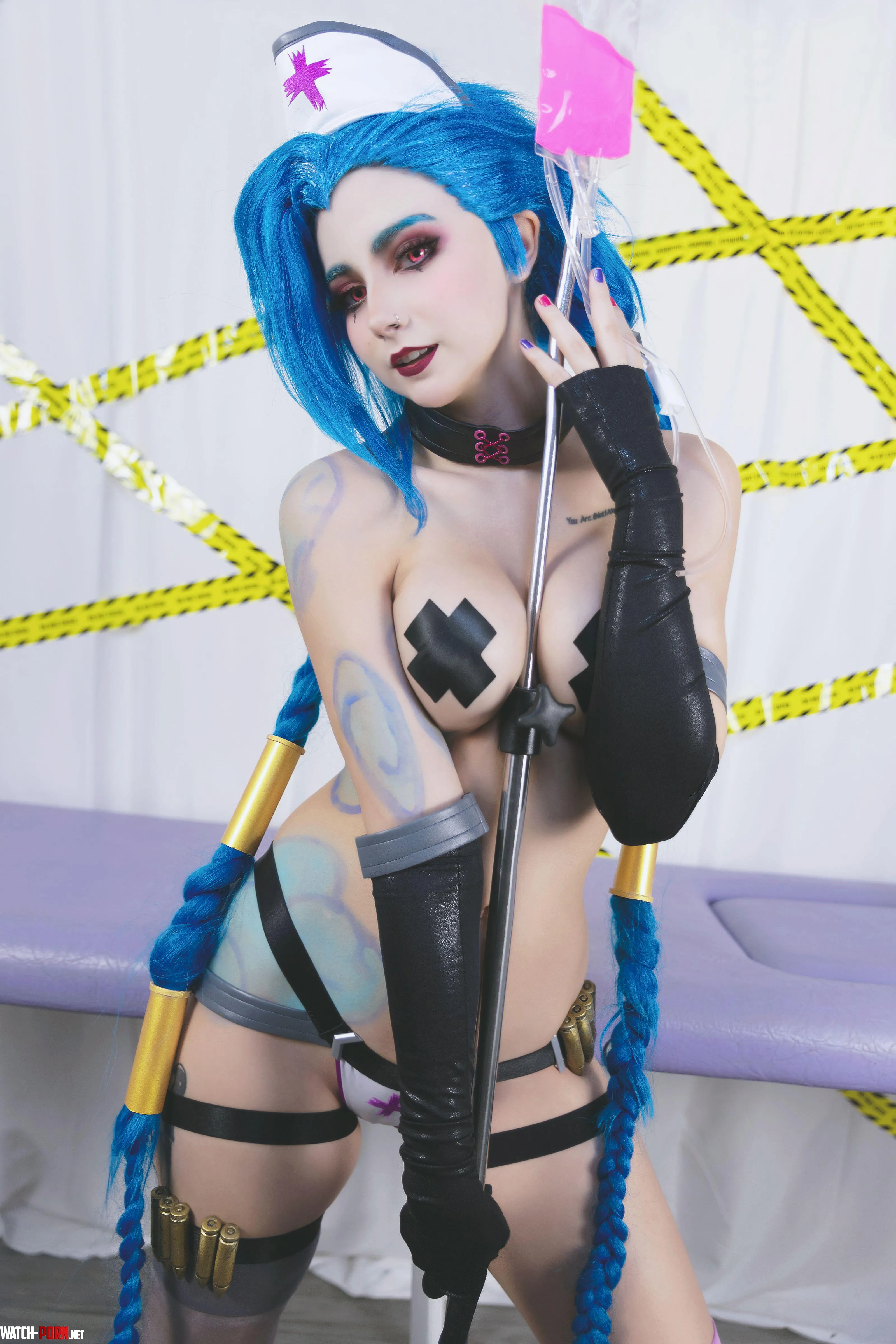 Nurse Jinx looks hotter (Aloeveraiskawaii) by aloeveraiiskawaii