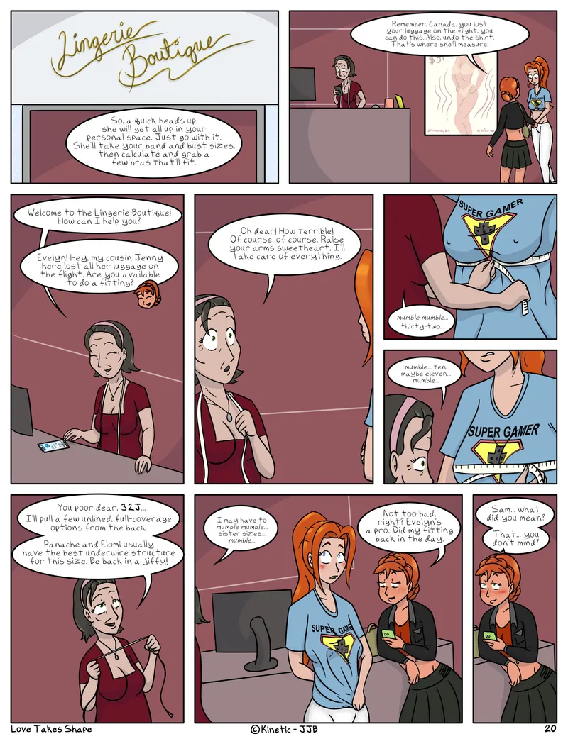 Thumbnail Love Takes Shape: Page 20 | Original Content by Kinetica87