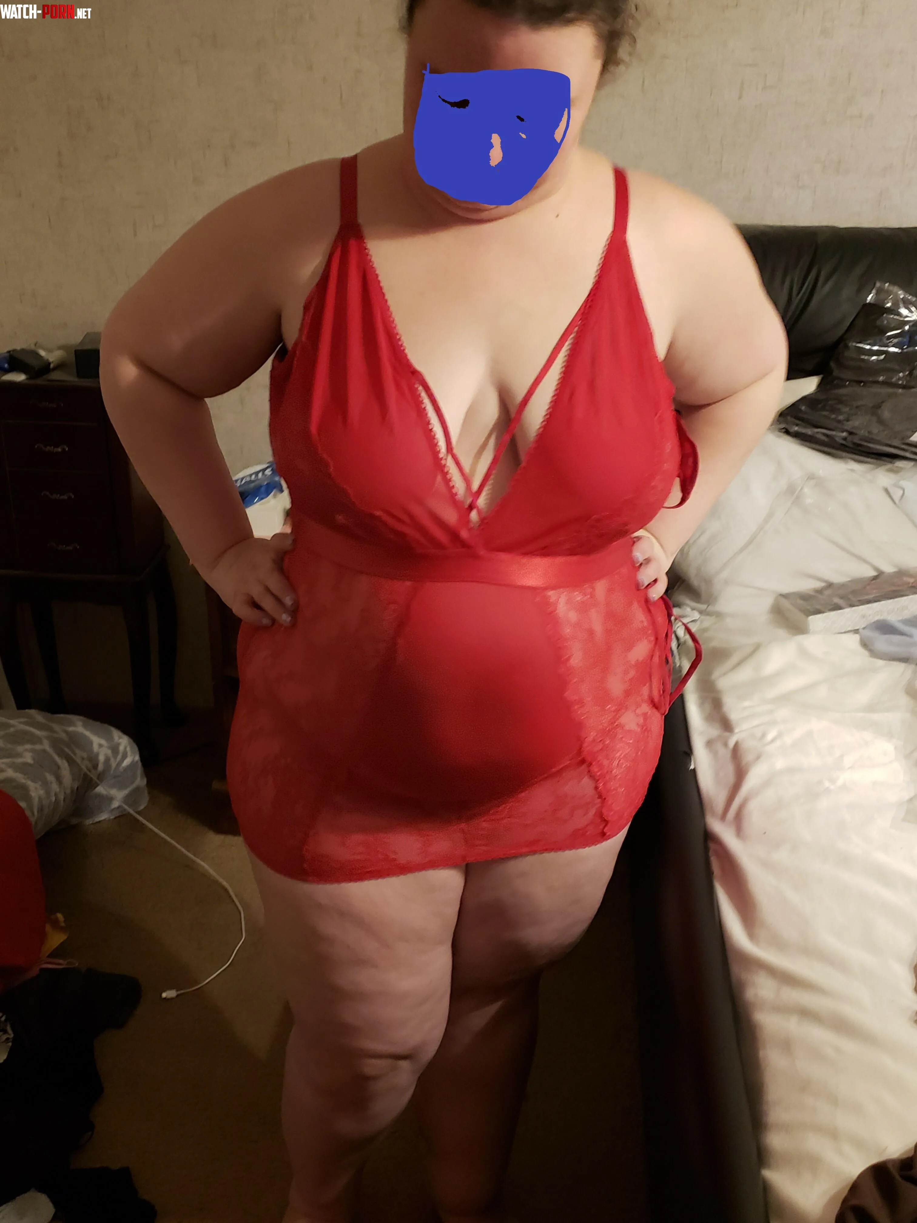 lovely red lingerie by hannah8970