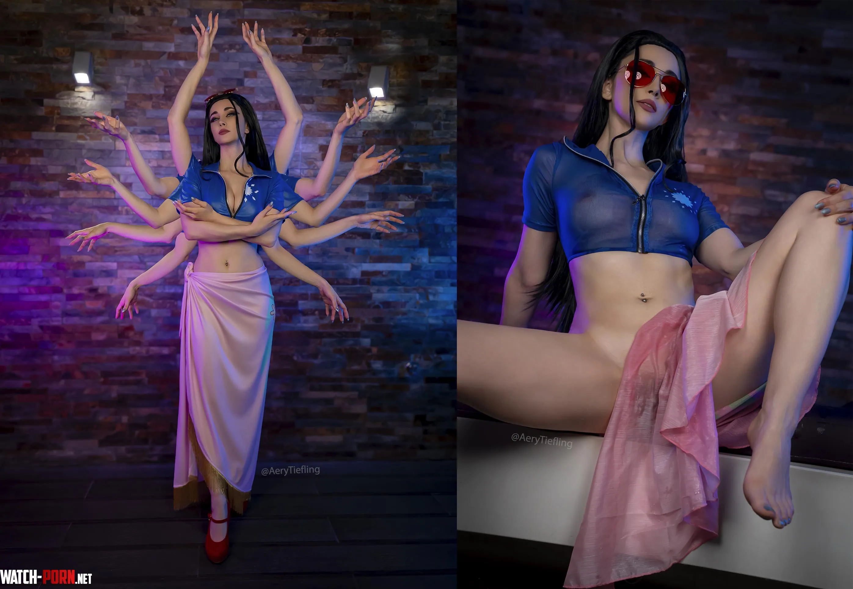 Nico Robin cosplay by Aery Tiefling [OC] by AeryKorvair