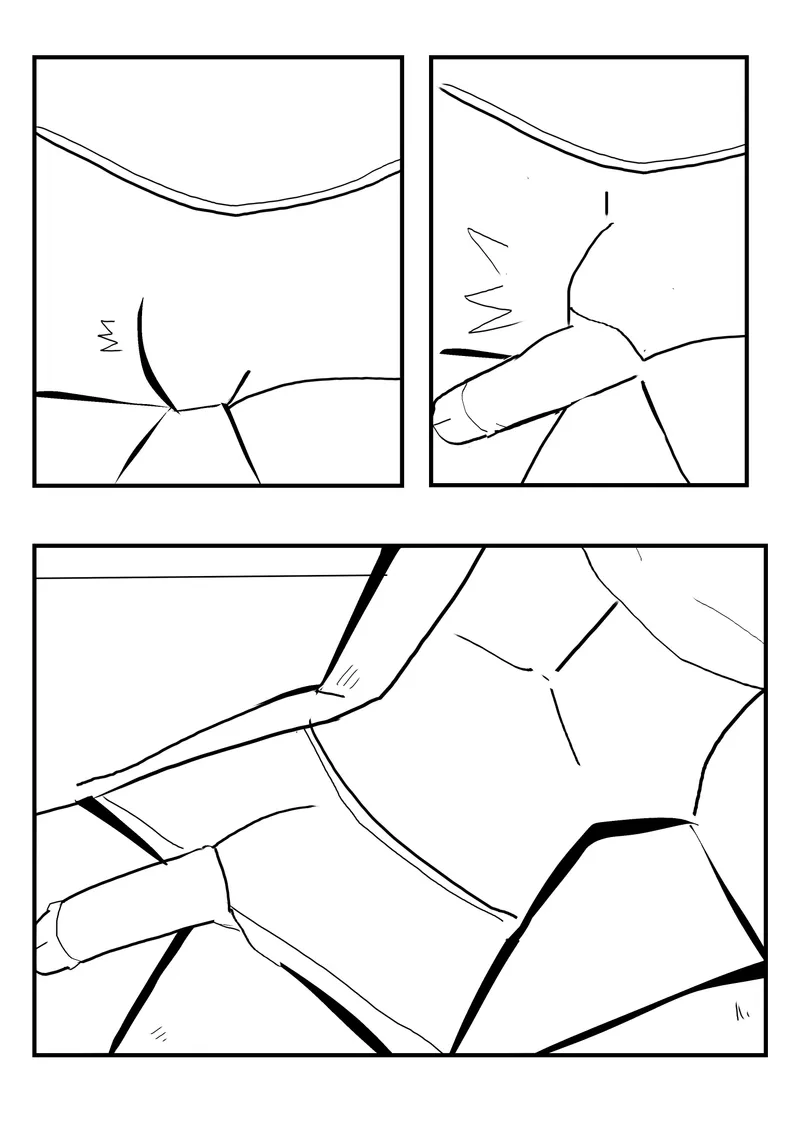 Thumbnail Masculinization Transformation: If I Was the Man - Page Three by cuteredhaired