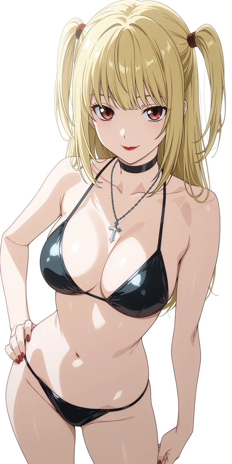 Thumbnail Embracing the Charm of Misa Amane from Death Note by WoolsonDaSheep - OppaiLove