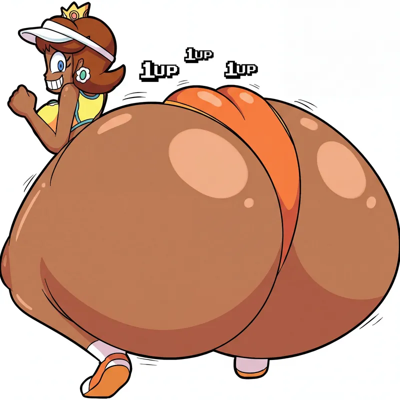 Thumbnail Princess Daisy's Twerking Desire: MrPr1993 Edit on mariorule34