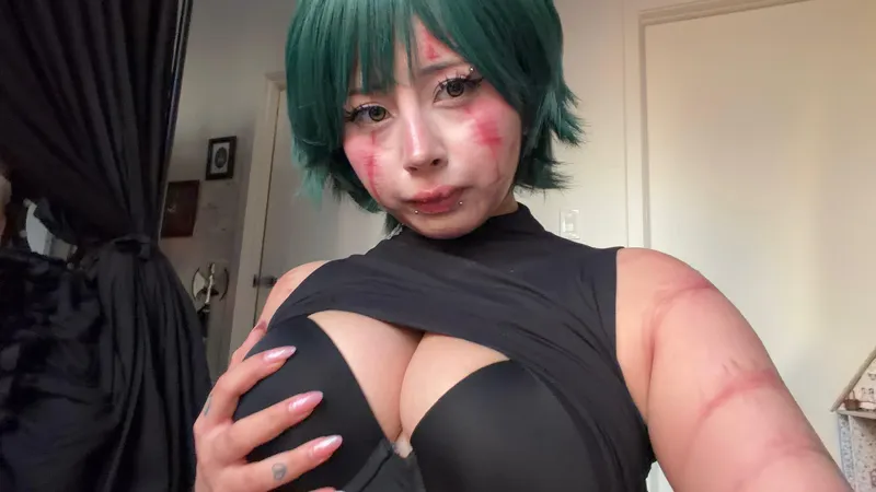 Thumbnail Mesmerizing Maki Zenin Cosplay by Littlecharmerrxx